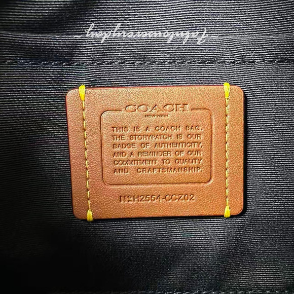 Coach Teri Shoulder Bag Crossbody In Signature Jacquard/Charcoal CCZ02 NWT - Picture 10 of 10